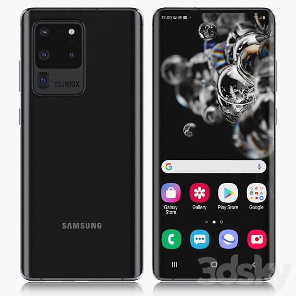 Samsung Galaxy S20 Ultra 5G Cosmic Black